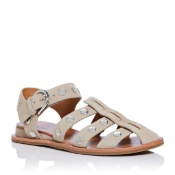 Rag & Bone Beau Fisherman Leather Sandals Sz 40| New no Box - Picture 2 of 13